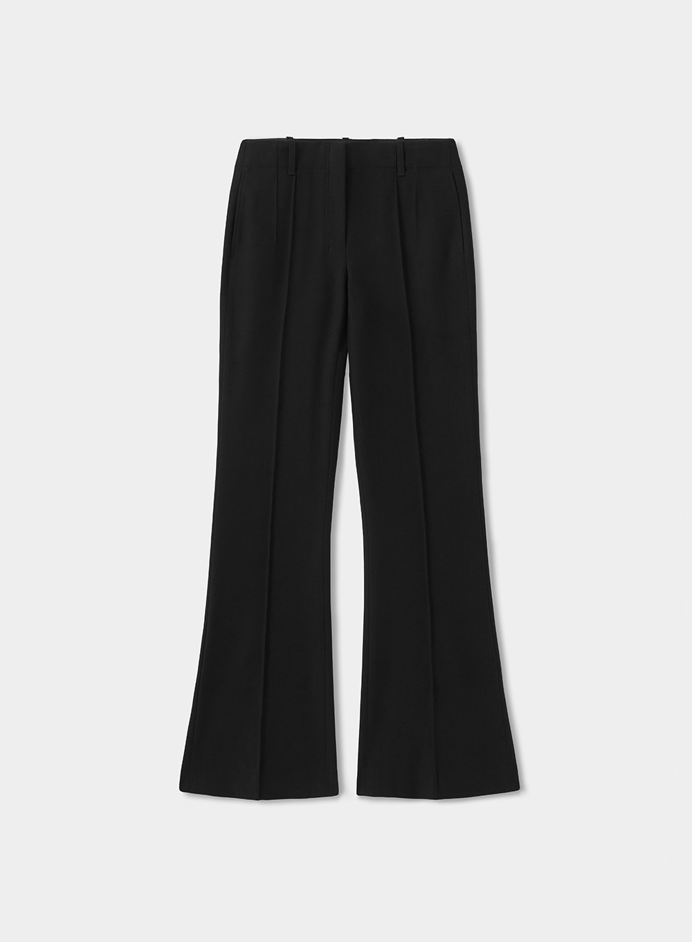 Brill Twill Flare Pants - Neutral Black