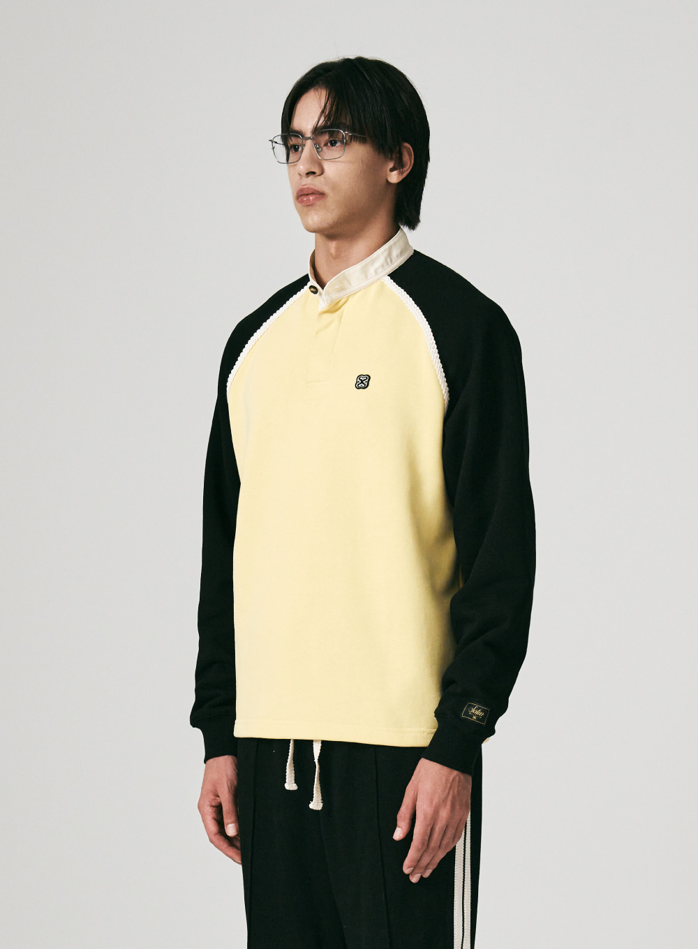 Raglan Football Sweatshirts - Sport Yellow