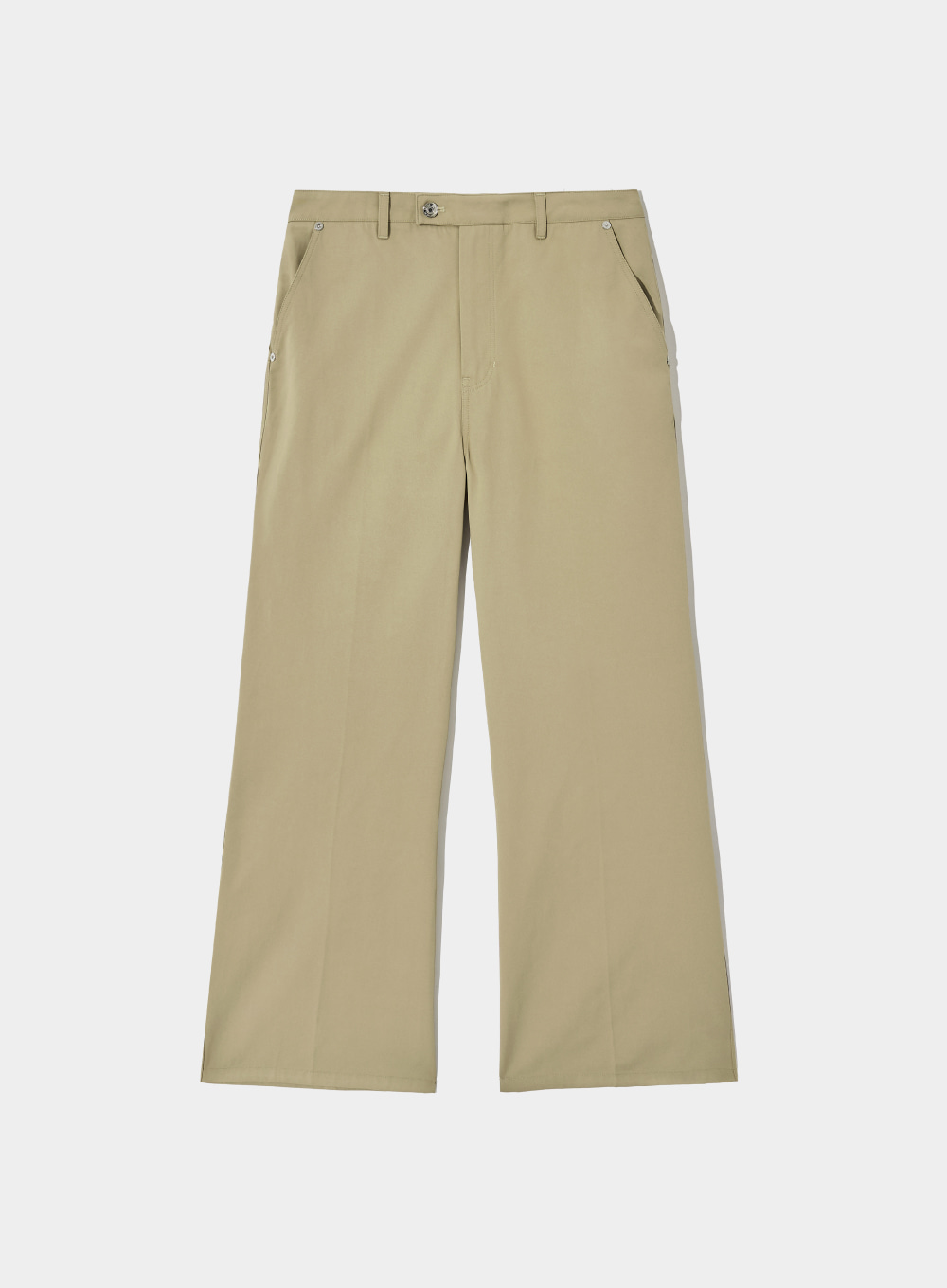 Core Wide Chino Pants - Classic Beige