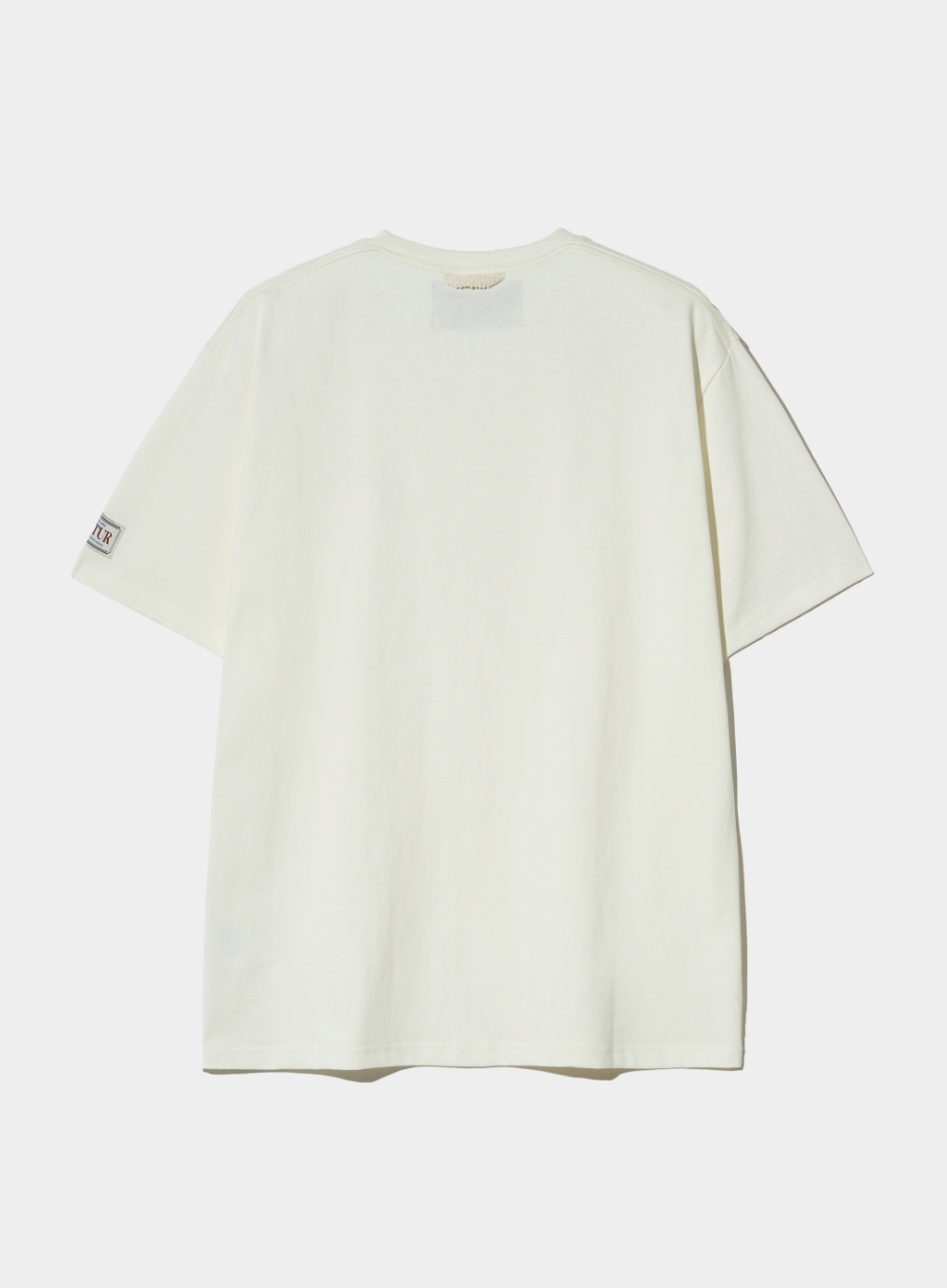 [6월 27일 예약배송] Classic Small Logo T-Shirt - Resort Ivory