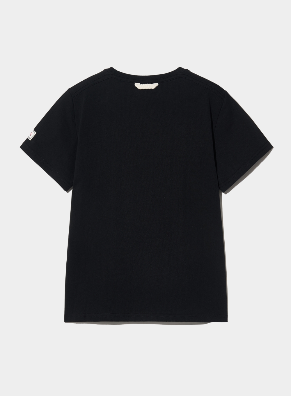 [6월 11일 예약배송] (W) Classic Small Logo T-Shirt - Classic Black