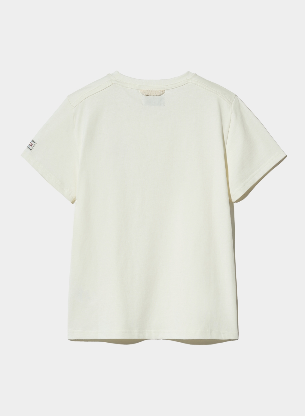 [6월 11일 예약배송] (W) Classic Small Logo T-Shirt - Resort Ivory