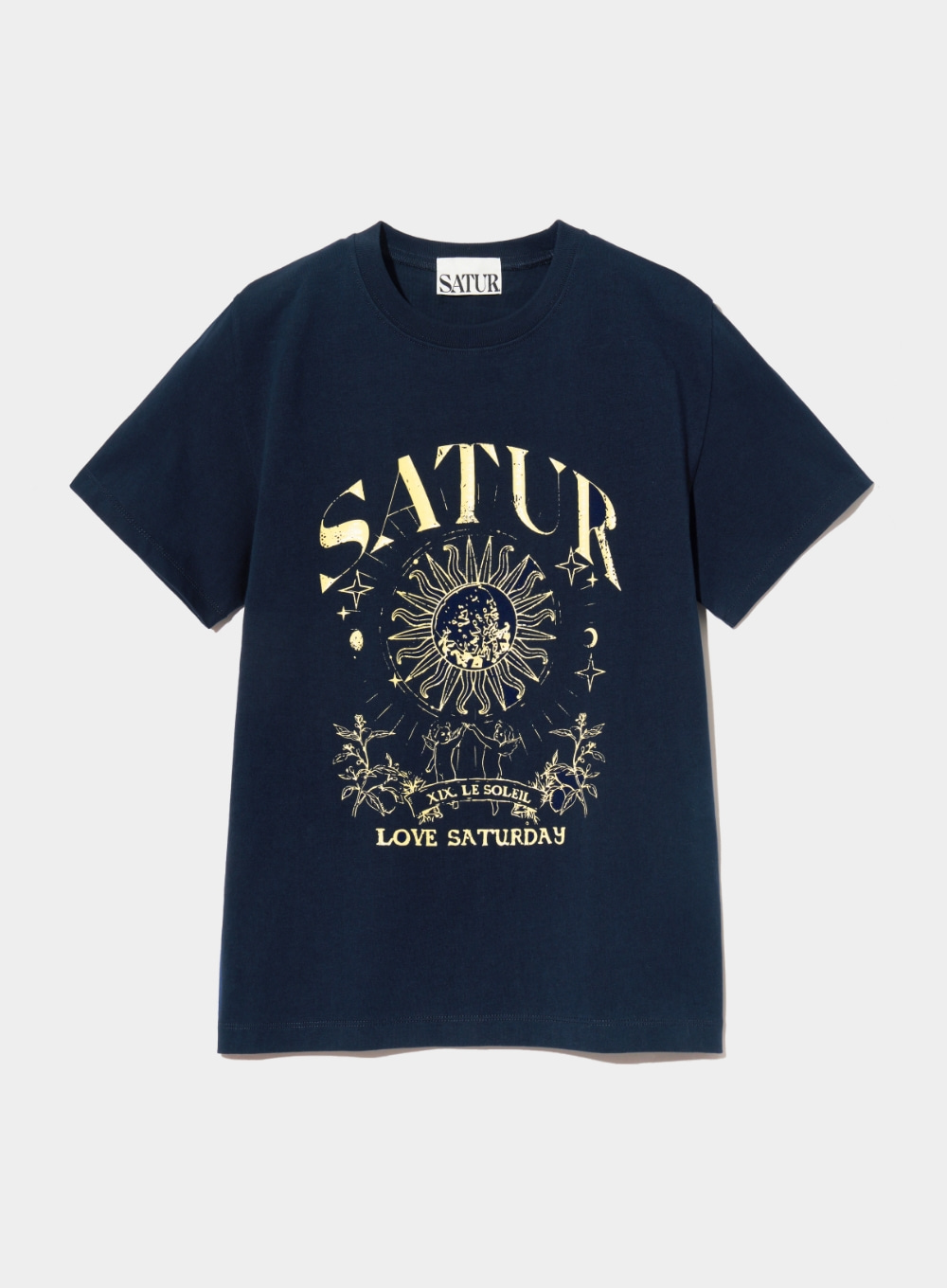 (W) Tarot Graphic T-Shirt - Classic Navy