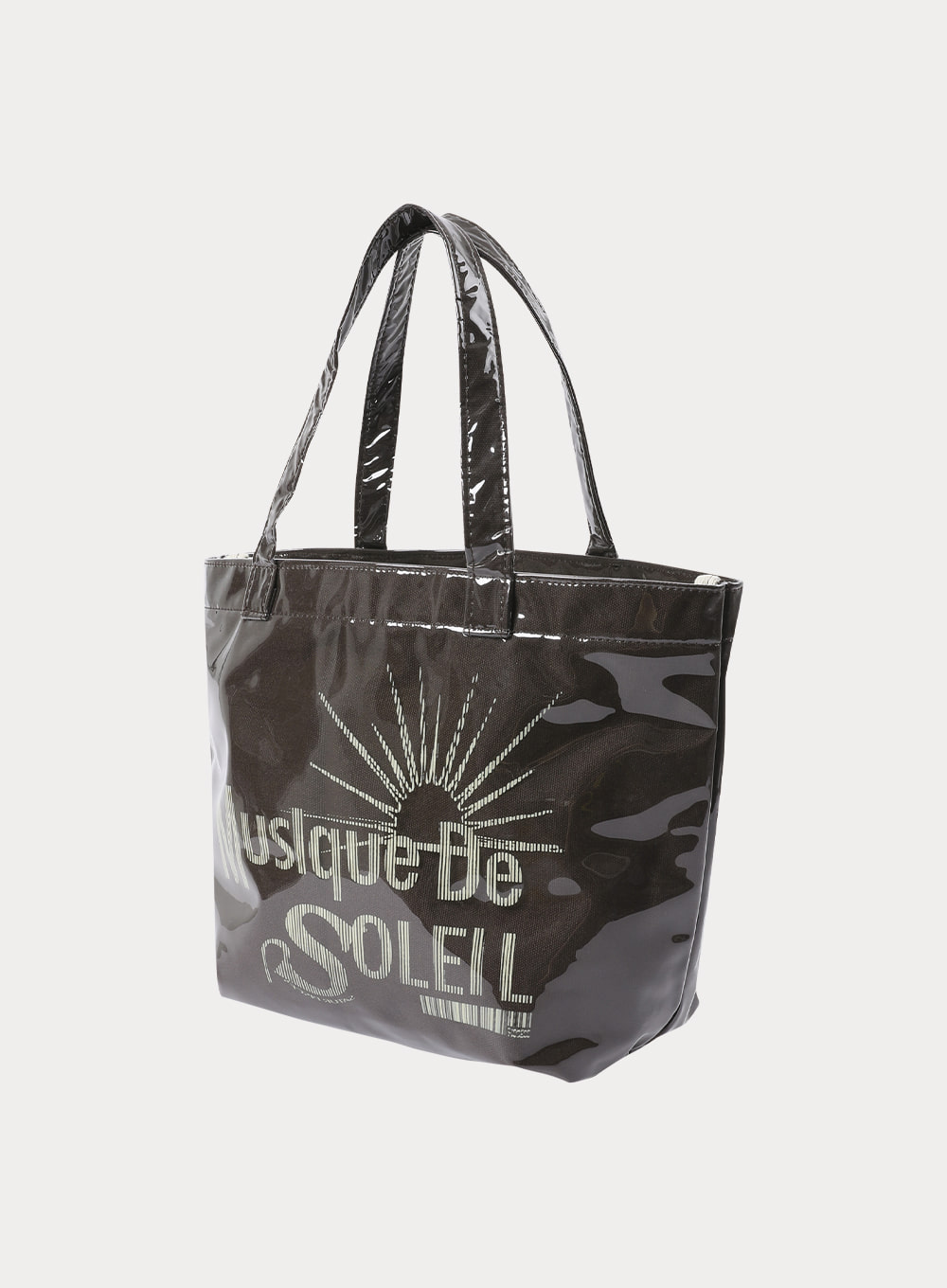 [PISCESS X SATUR WOMAN]Soleil PVC Tote Bag - Brown
