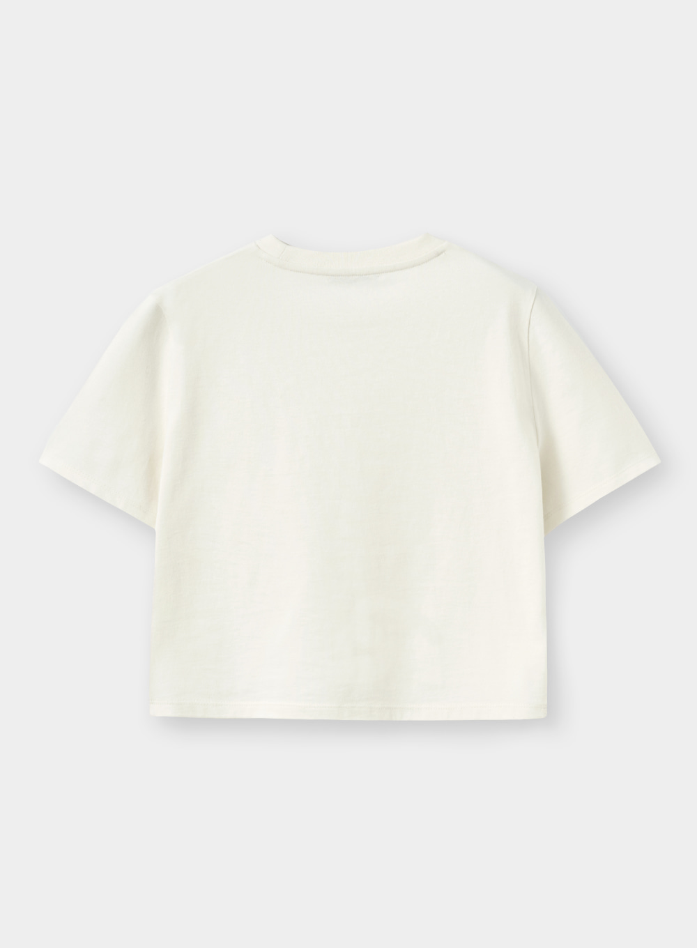 Odeur Crop T-Shirts - Daisy Cream