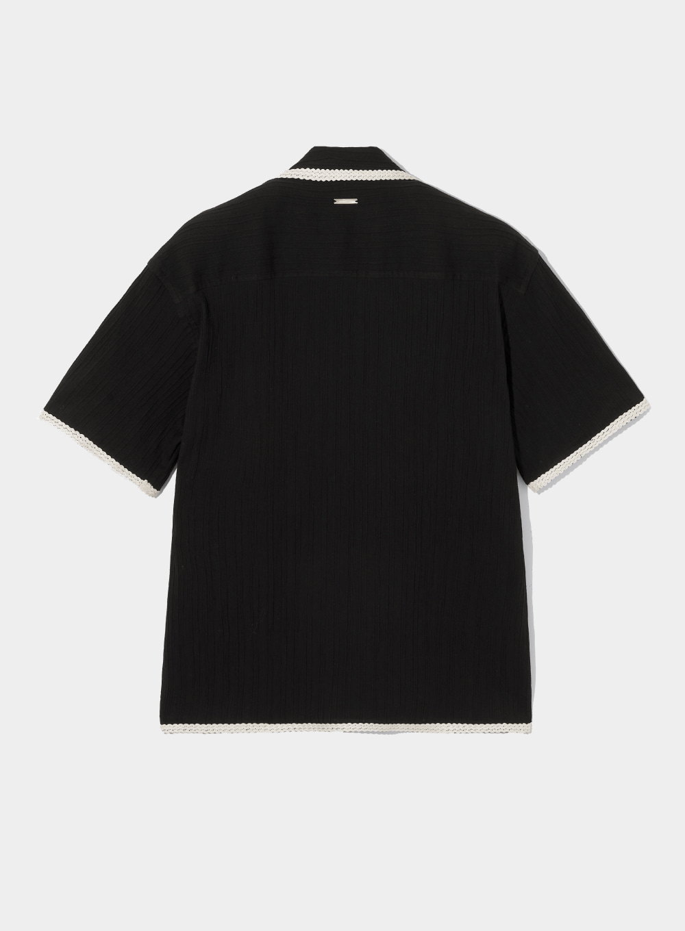 [6월 9일 예약 배송] Weekend Wrinkle Organic Half Shirts - Resort Black