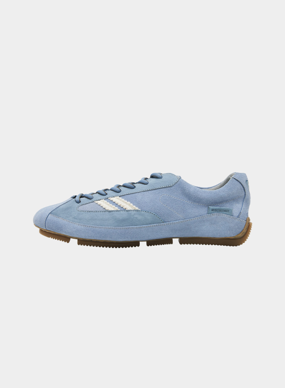 [SATUR X NEGATIVE THREE] Split Line Sneakers - Airy Blue