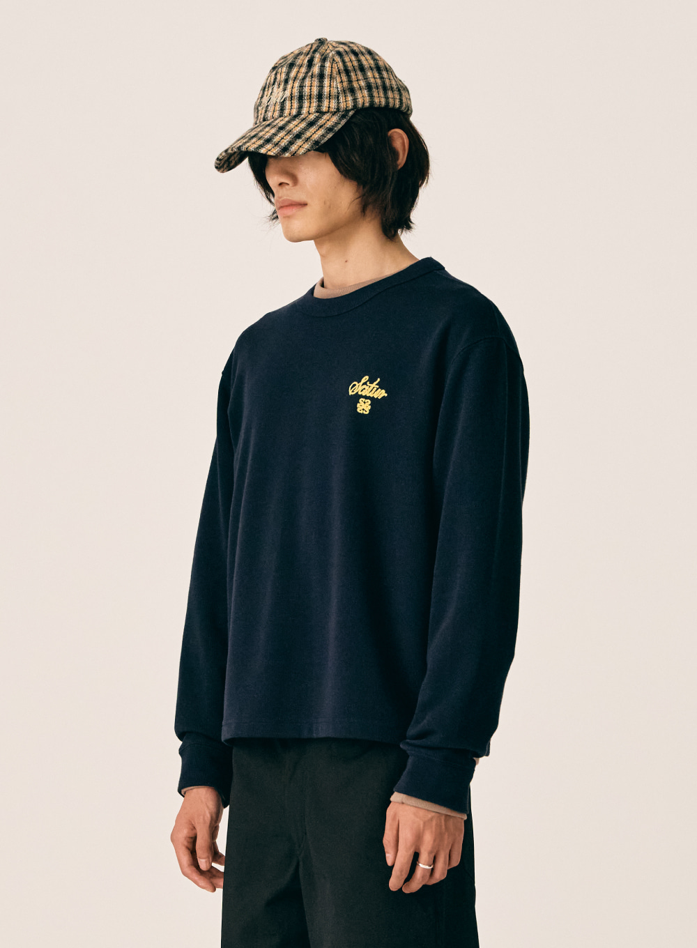 All Day Crew Neck Long Sleeve - Classic Navy