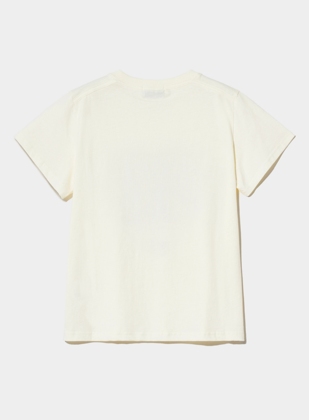 [5,000원 쿠폰] (W) Saturday Retro Mood Graphic T-Shirts - Vintage White