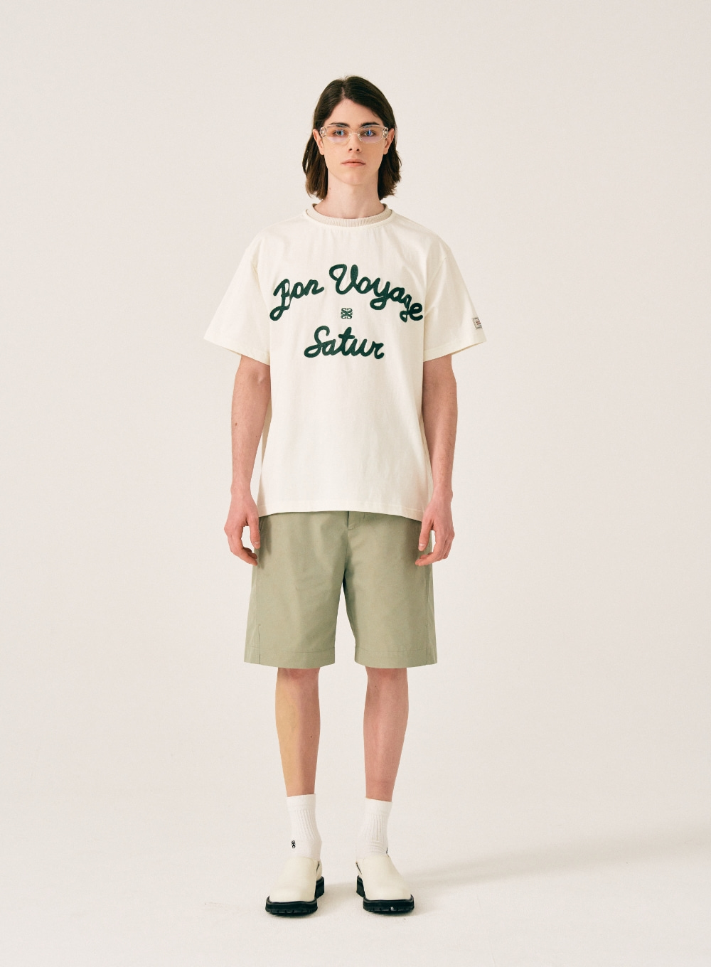 Satur Logo Voyage T-Shirts - Pine Green