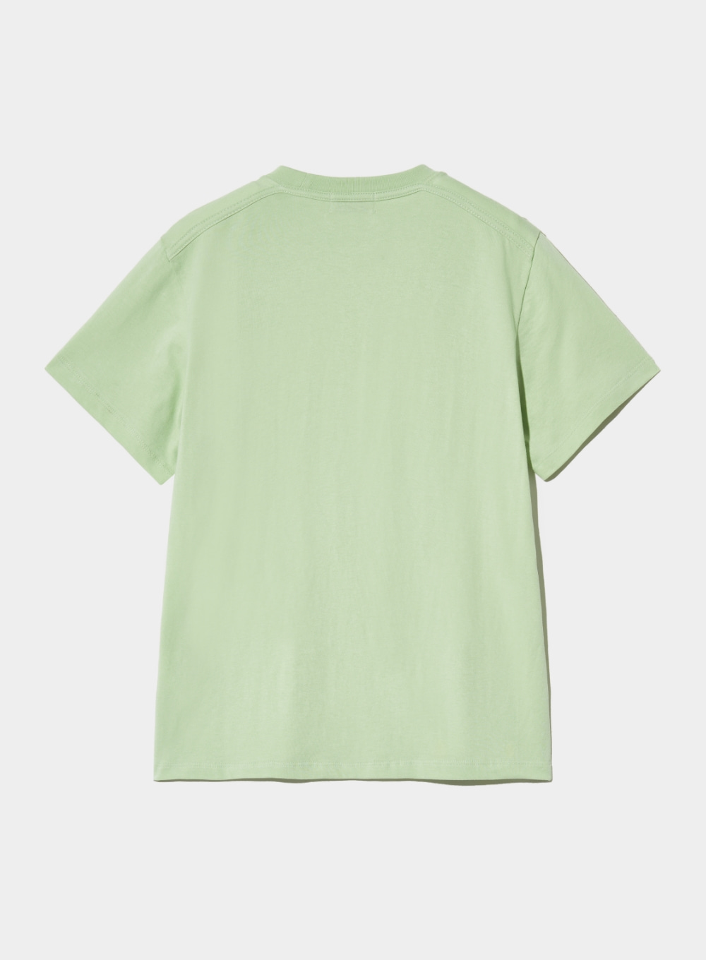 (W) Ribbon Citron Graphic T-Shirt - Celadon Mint