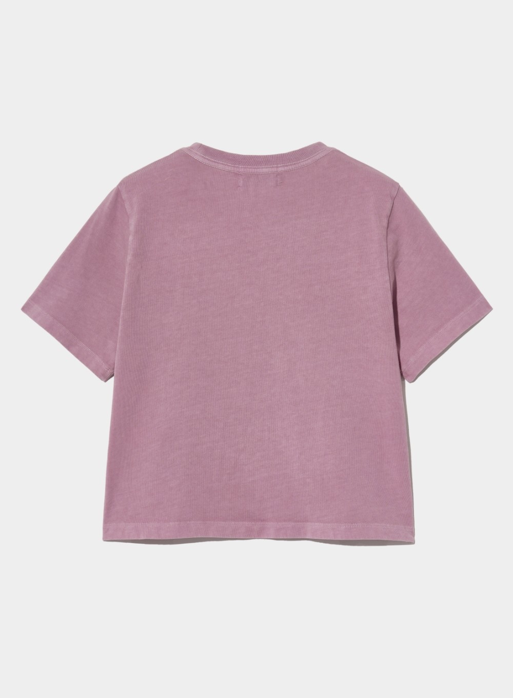 (W) Arch Logo Pigment Washed T-Shirt - Vintage Pink