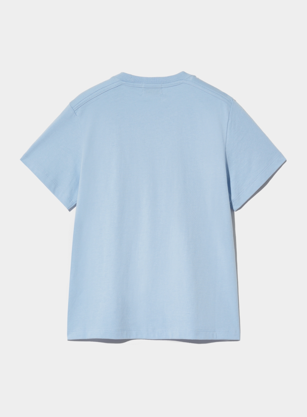 (W) Classy Nostalgia Vintage Graphic T-Shirt - Sky Blue