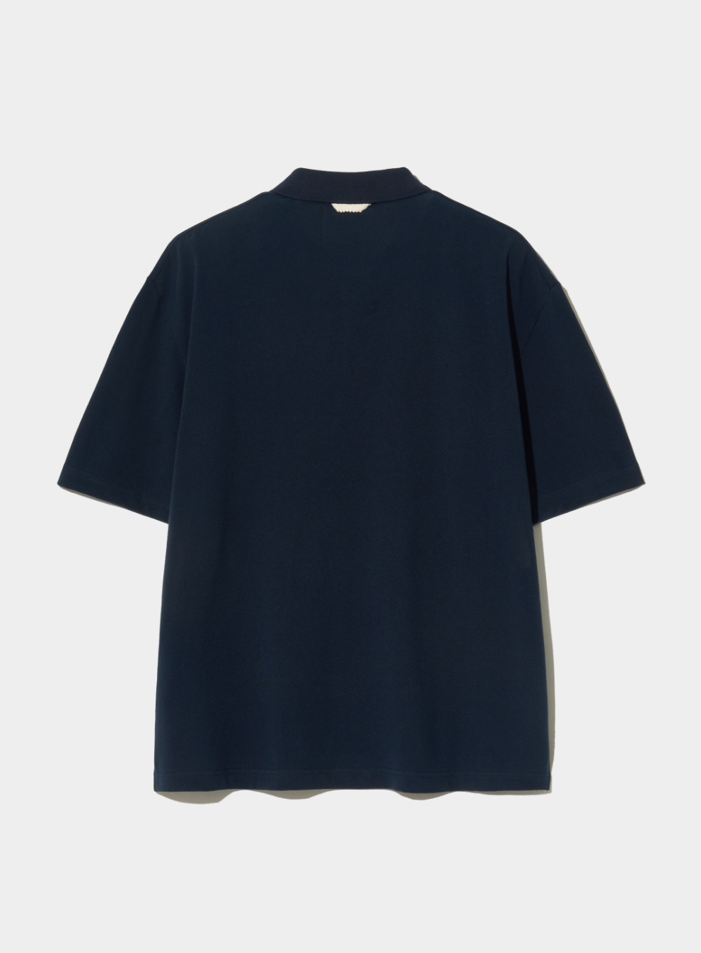 [7월 26일 예약배송] Basic Pique Polo T-Shirt - Classic Navy