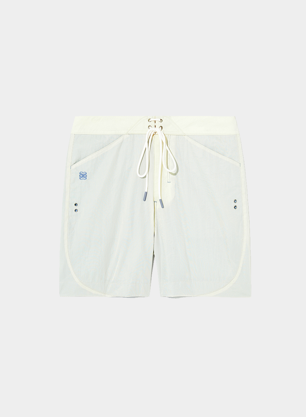 [2월 5일 예약배송]Weekend Classic Two Tone Swim Shorts Ivory