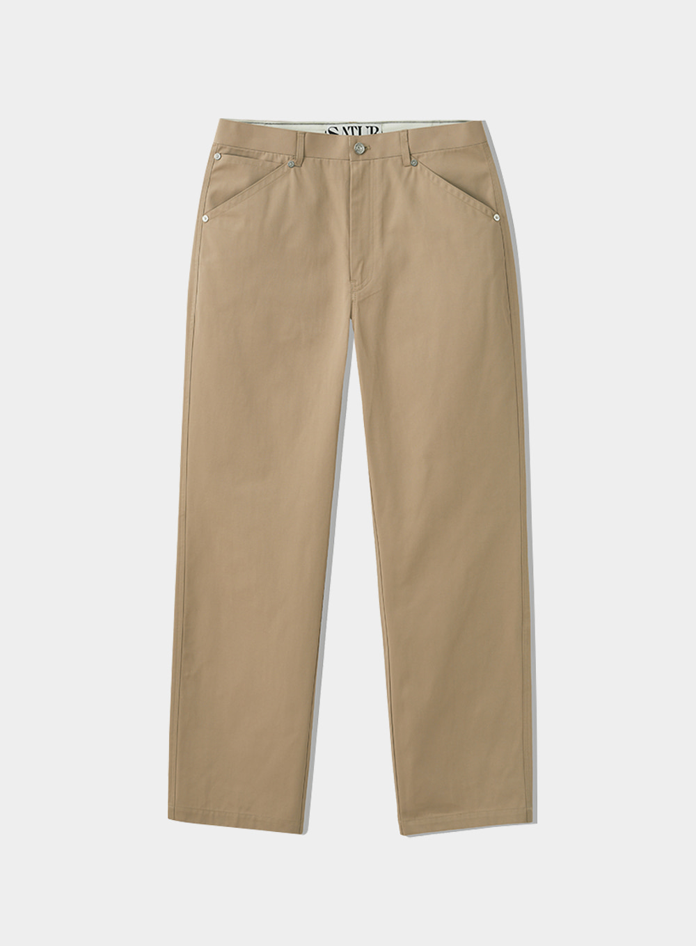 Classic Straight Chino Pants - Heritage Beige