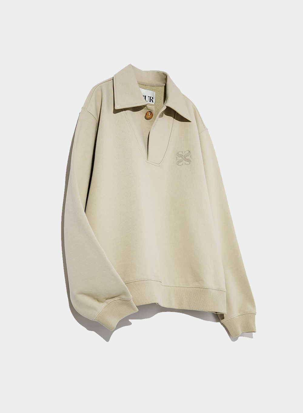 4Season Arles Pullover Sweatshirts Sage Beige