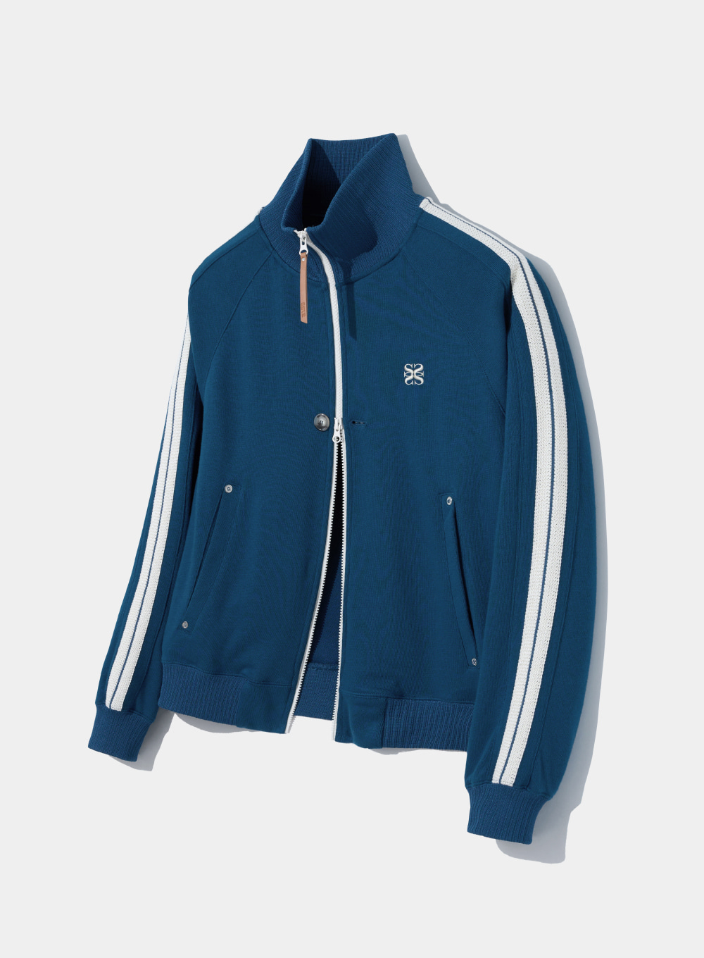 Lawton All Day Track Zip-up Jacket - Resort Blue