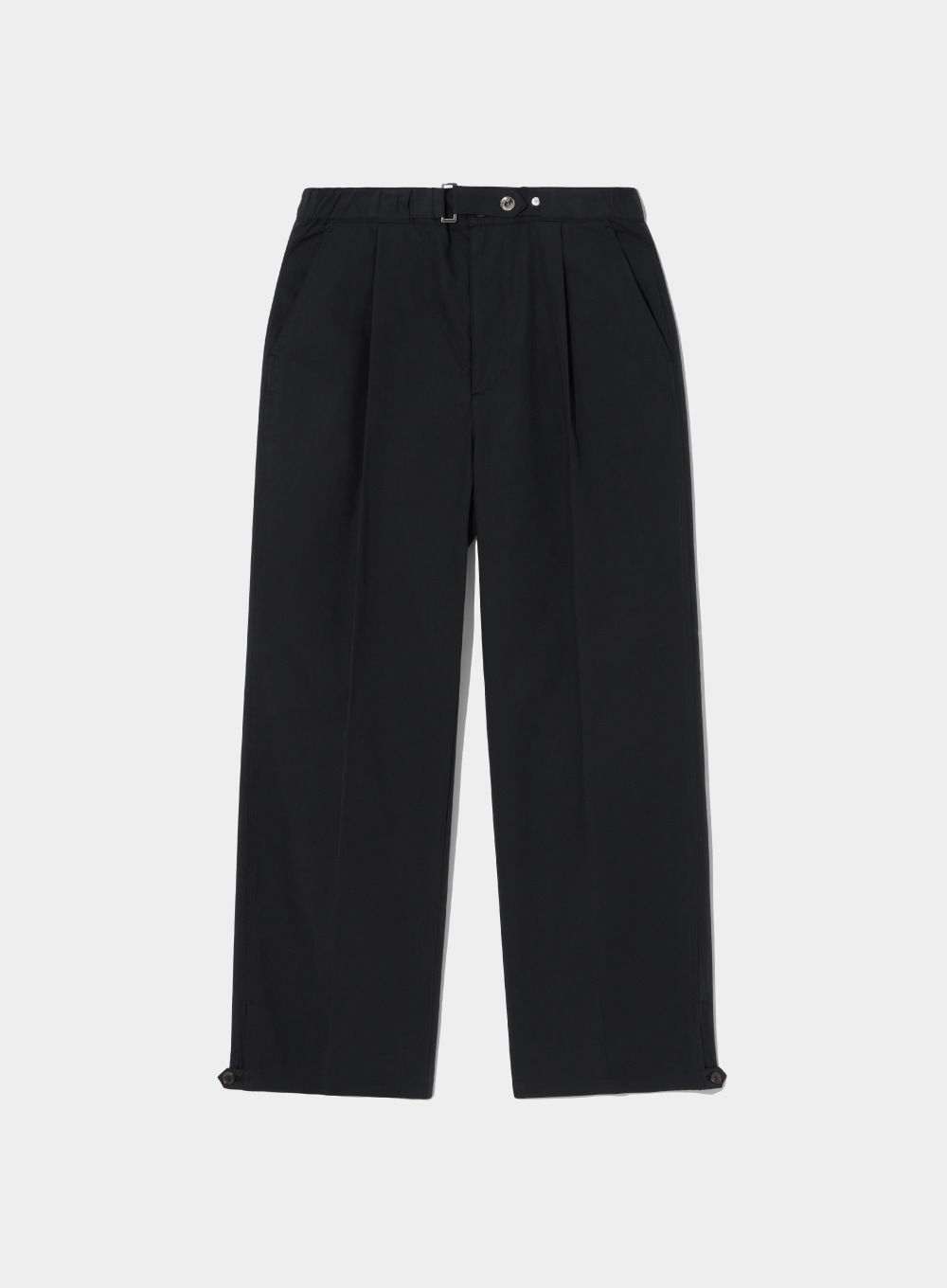 Hague Belted Banding Pants - Classic Black