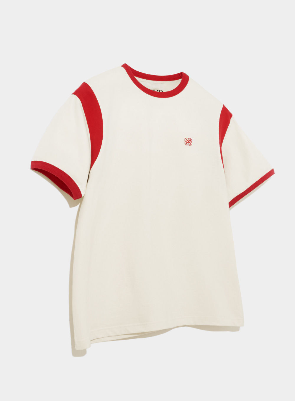 Satur Logo Wappen T-Shirts - Redbean Cream