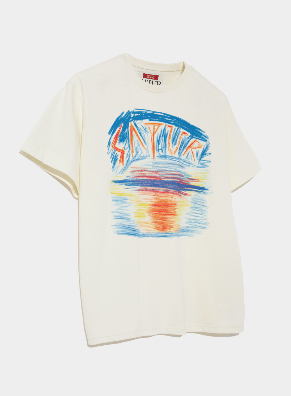 [세터X헤르시] 구아타 자르댕 : 호수의 태양 반팔 티셔츠 리조트 아이보리