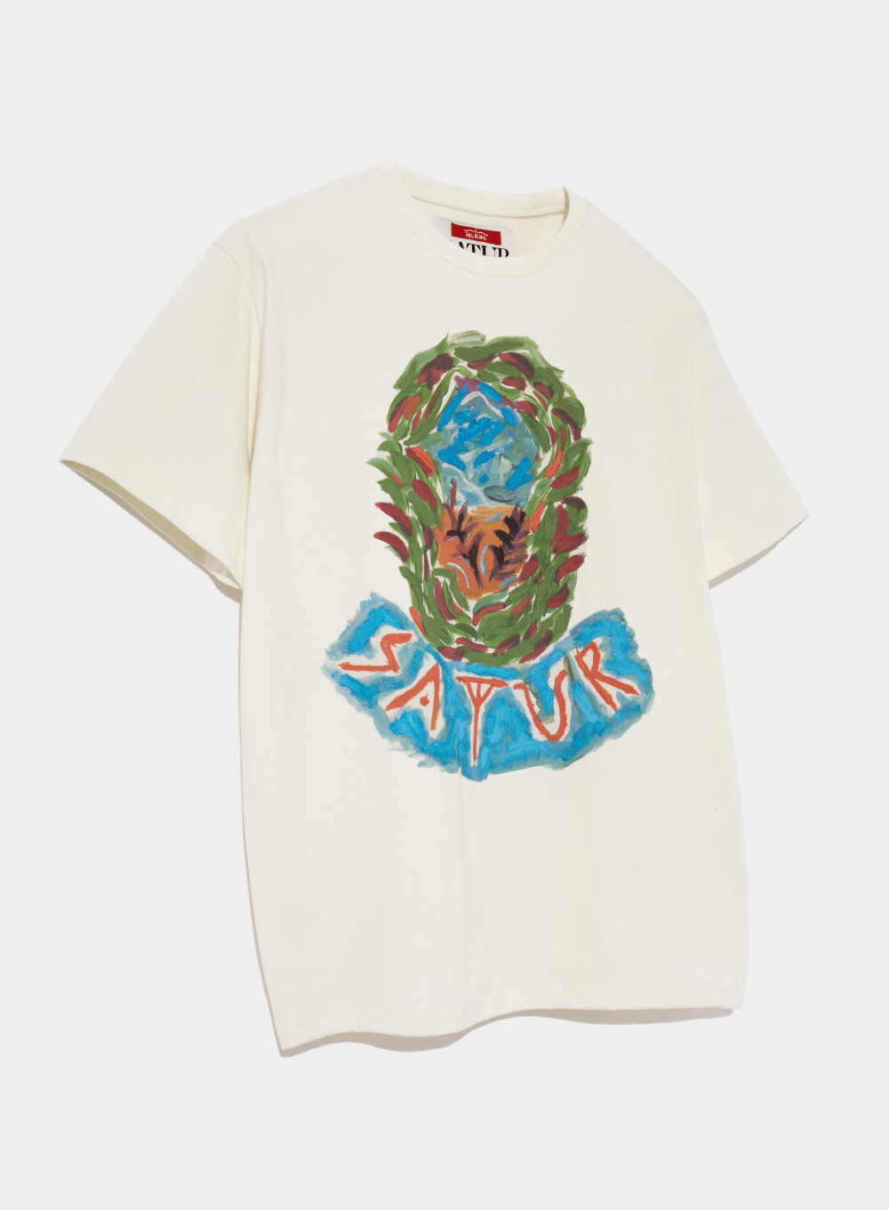[세터X헤르시] 구아타 자르댕 : 사물의 정원 반팔 티셔츠 리조트 아이보리