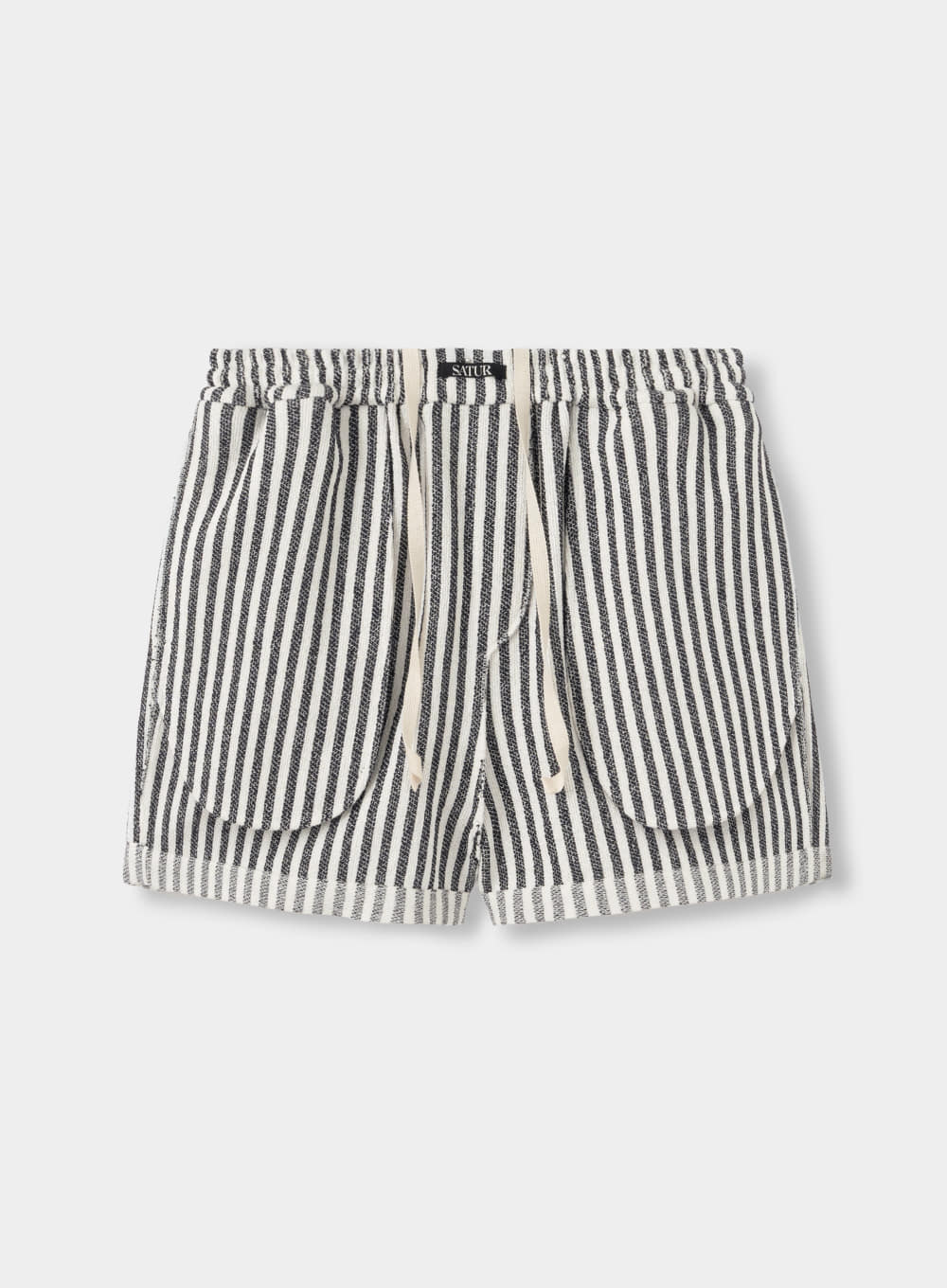 [6월 16일 예약배송]Lowham Banding Half Pants - Boucle Stripe