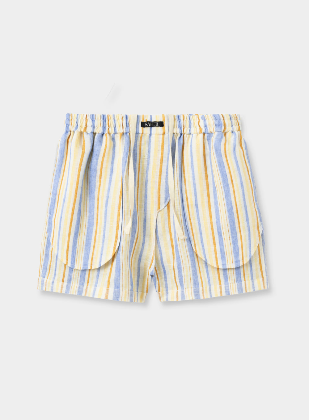 [6월 16일 예약배송]Lowham Banding Half Pants - Multi Stripe