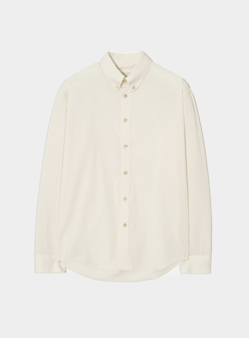 Satur All Day Soft Basic Shirts - Yellow Ivory
