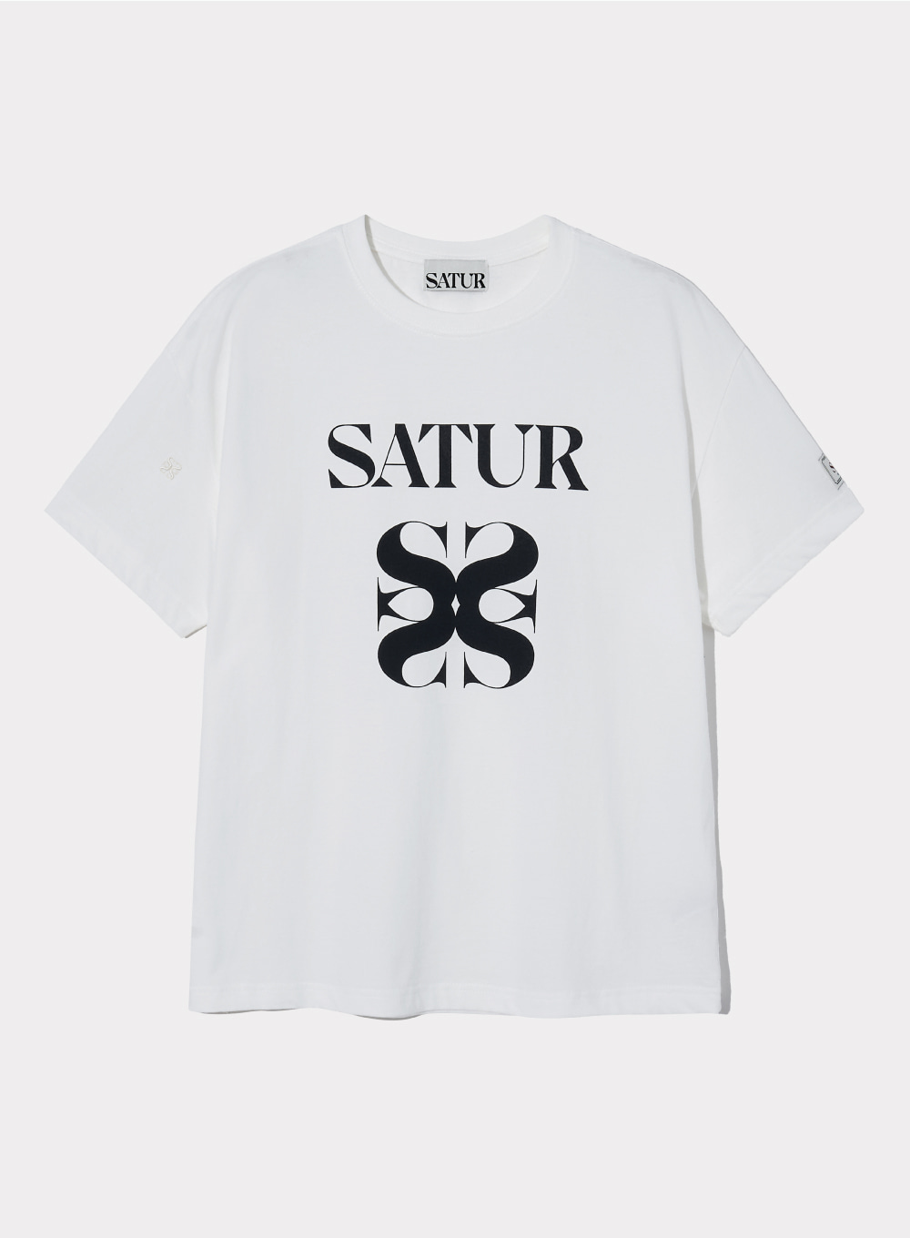 (W) Satur All Day T-Shirts - Clean White