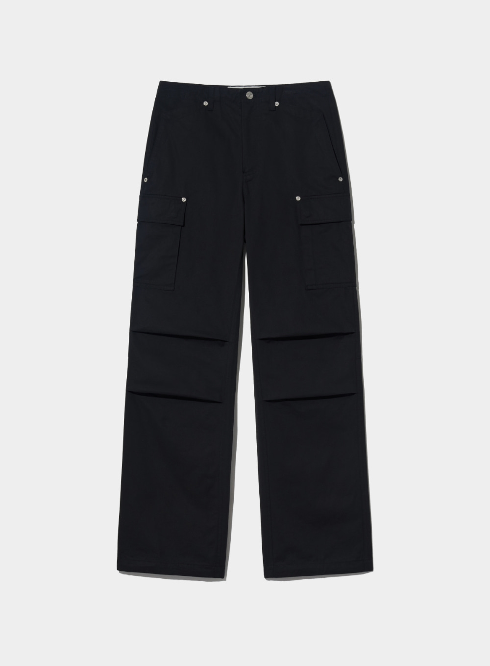 (W) Torino String Flap Pocket Cargo Pants - Resort Black