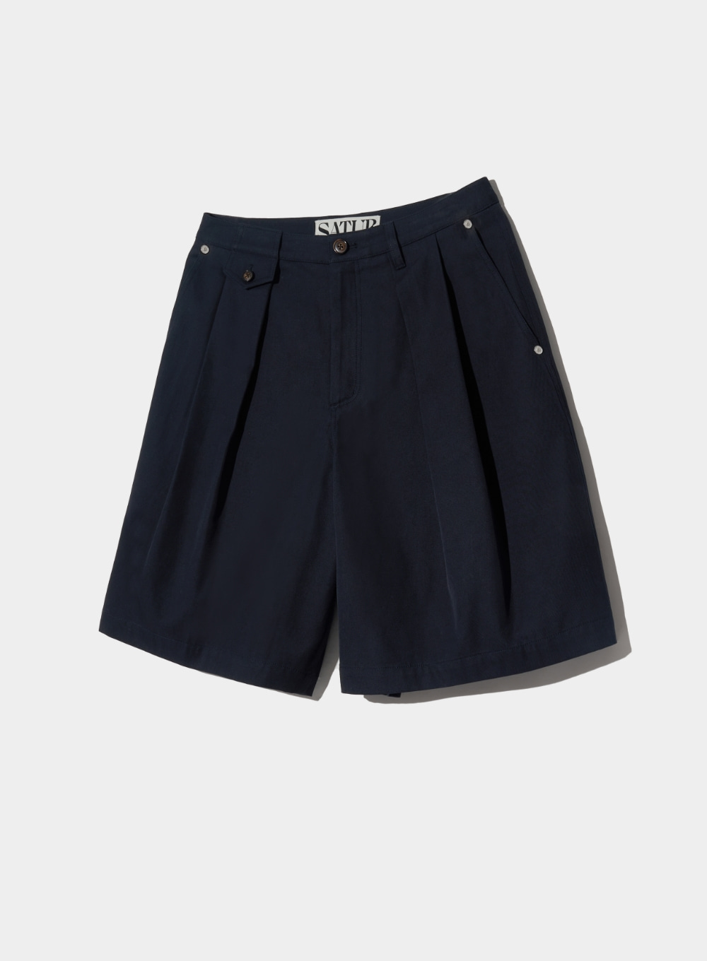 Bled Cotton Chino Half Pants - Classic Navy