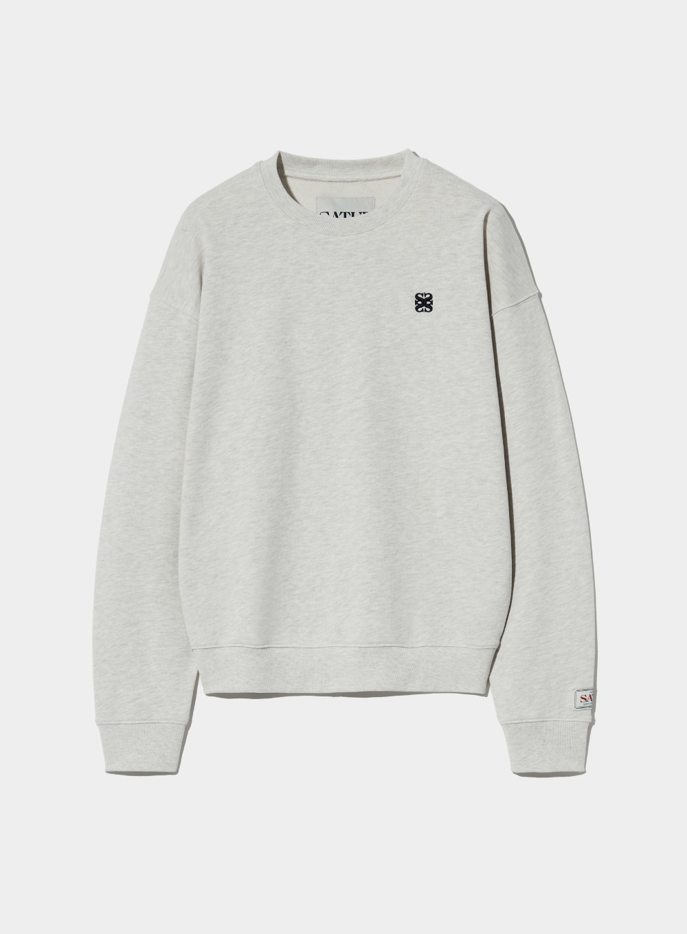 Classic Logo Basic Sweatshirts - Melange Ivory