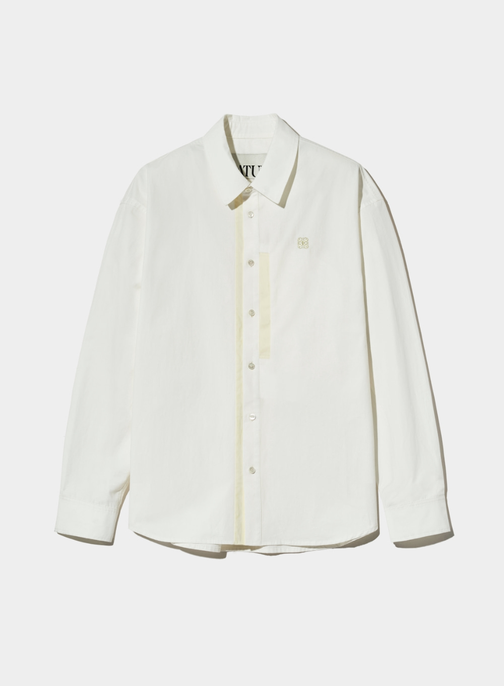 Lantana Cotton Shirt - Floral White