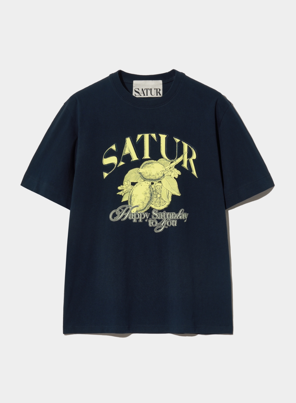 Citron Summer Graphic T-Shirt - Sunset Navy