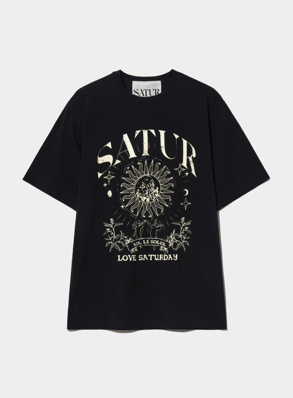 Tarot Graphic T-Shirt - Newtro Black