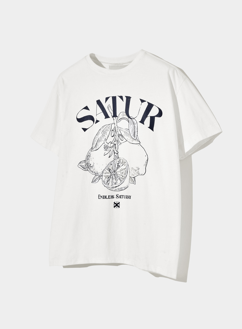 [6월 16일 예약배송] Cafri Citron Drawing Summer Graphic T-Shirts - Ivory