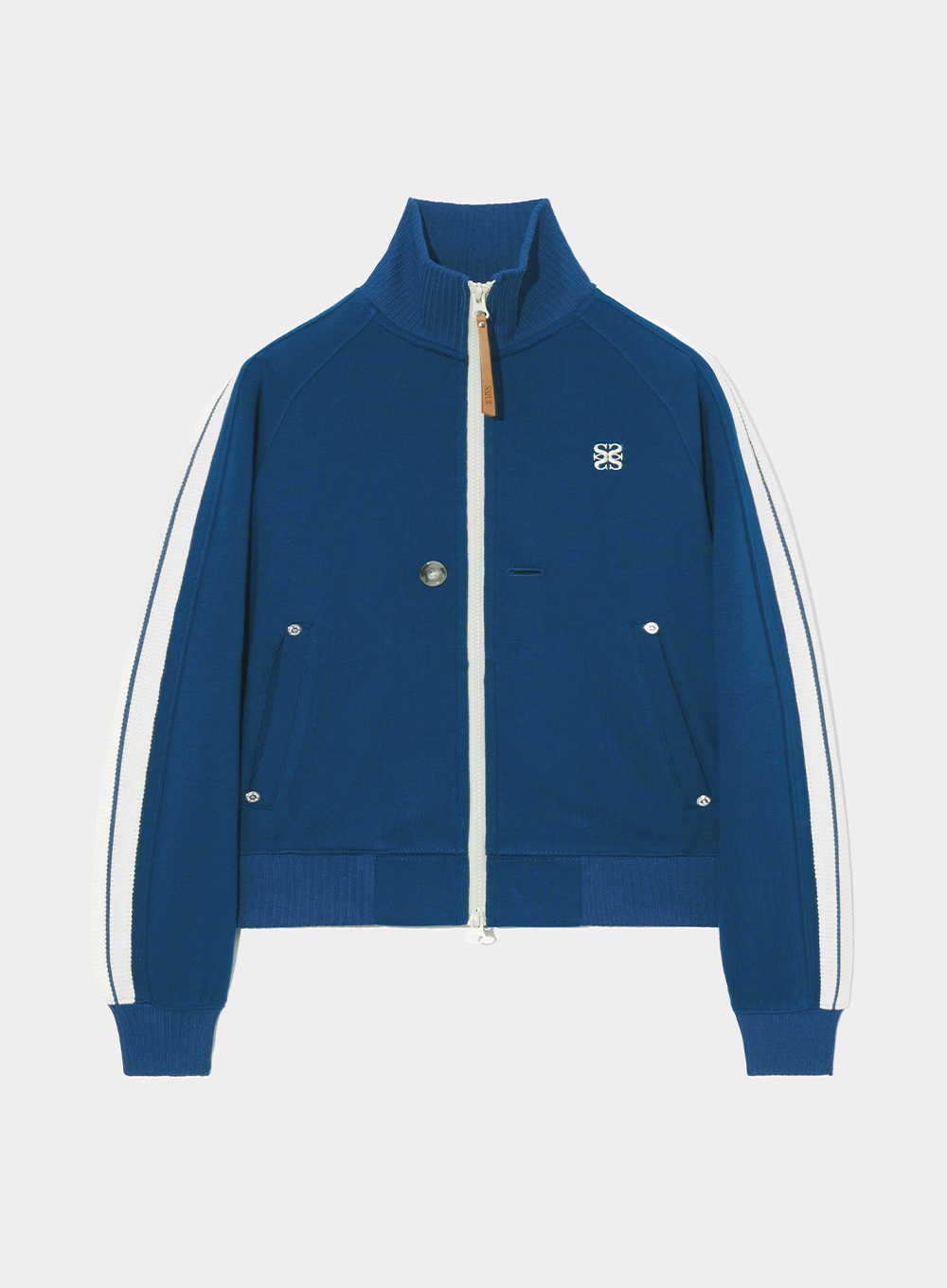 (W) Lawton All Day Track Zip-Up Jacket - Resort Blue