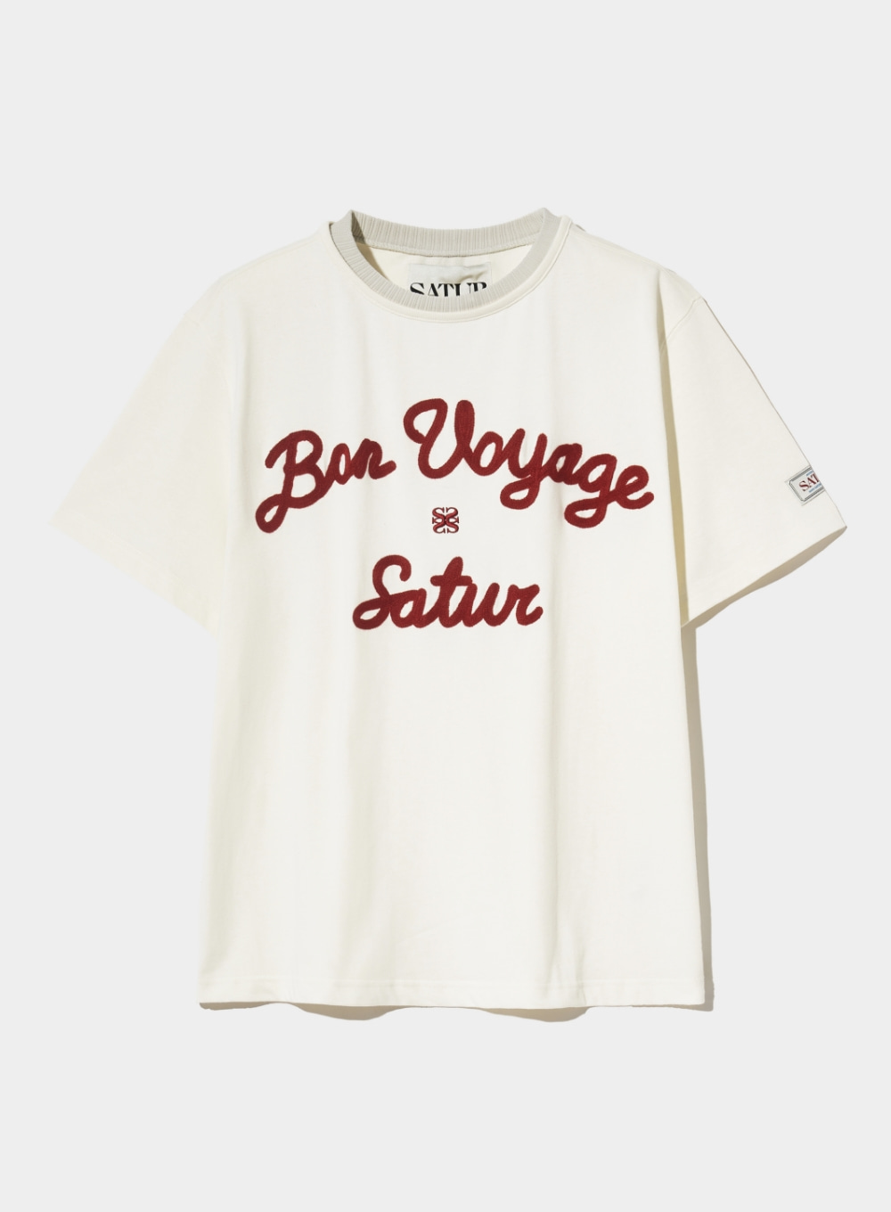 Satur Logo Voyage T-Shirts - Period Red