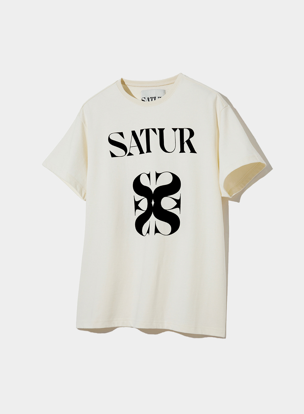 [WS 사이즈 6월 26일 예약배송] [WS~L사이즈] Satur All Day T-Shirts - Ivory